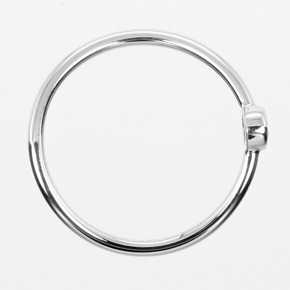 TIFFANY & CO. Platinum Diamond Ring - Picture 9 of 9